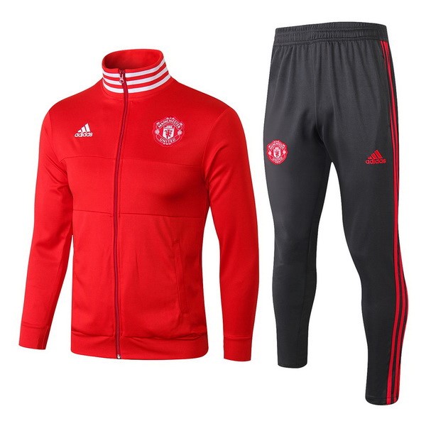 Chandal Manchester United 2018-2019 Rojo Gris
